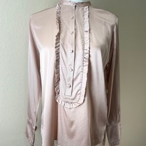 NWT Herzen's Angelegenheit  Silk Long Sleeve  Size ~38